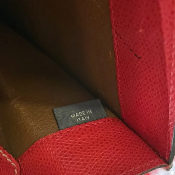 🟡 VINTAGE BALLY RED BRIEFCASE: NICE! - Picture 9 of 14